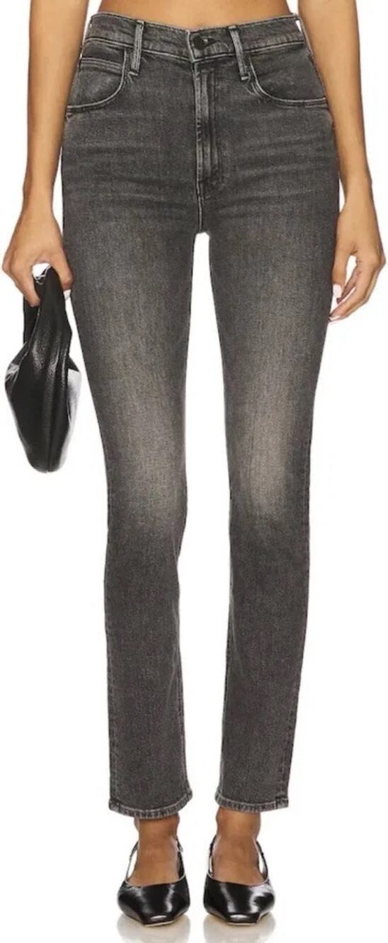 MOTHER The Mid Rise Dazzler Ankle Jeans Lighting Up Lanterns Straight Sz 27